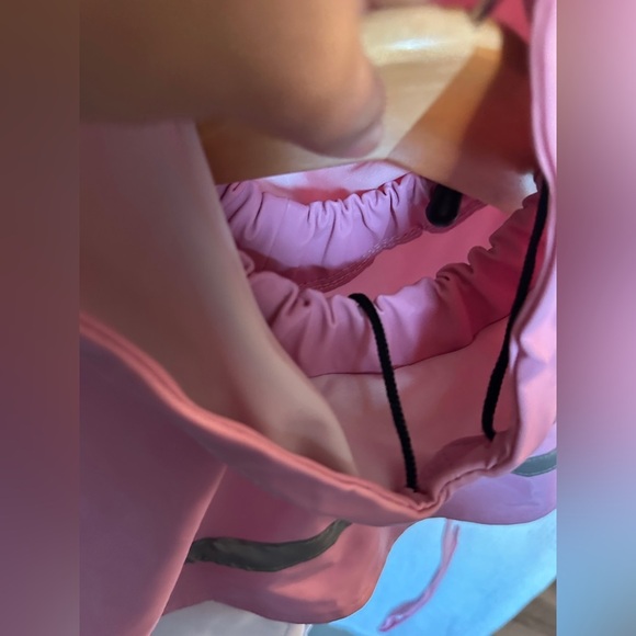 Dog Rain Pink Poncho Sz L - Picture 5 of 7